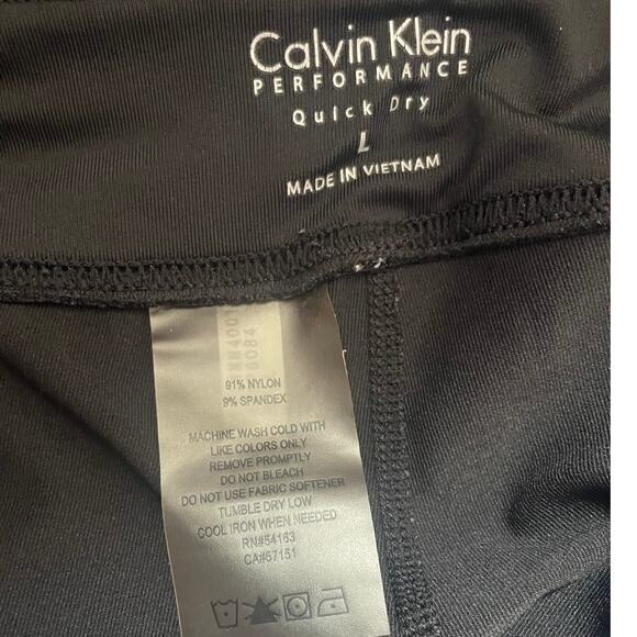 Calvin Klein Performance Quick Dry Cropped  Leggings - Picture 4 of 4